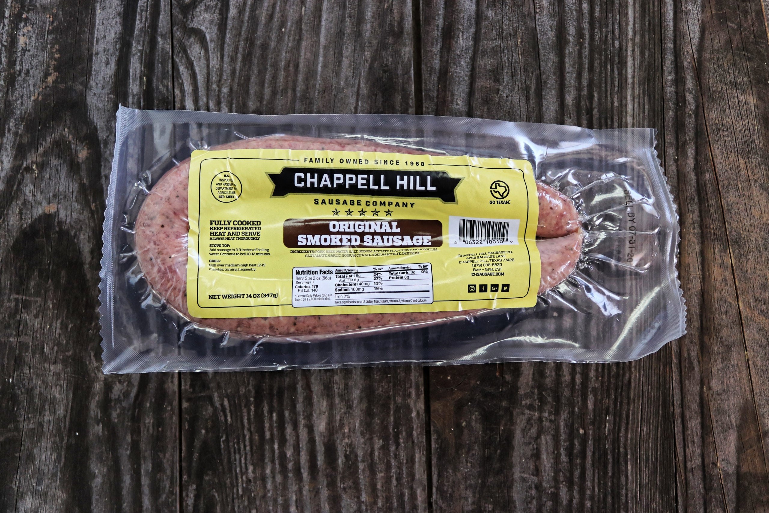 Smoked Sausage 14 oz