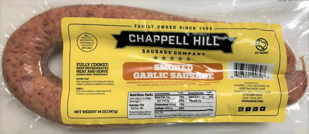 Smoked Sausage 14 oz